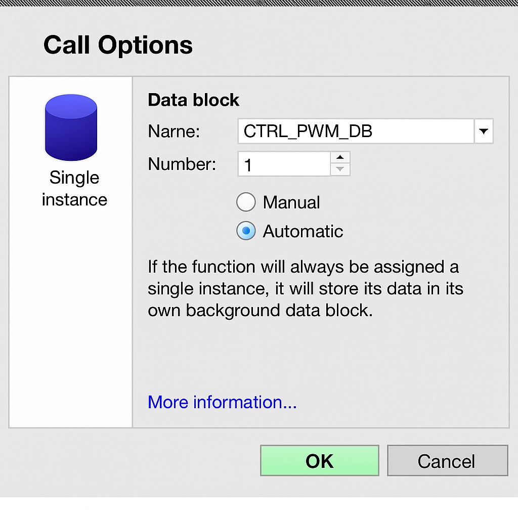 CTRL_PWM Associated Background Data Block