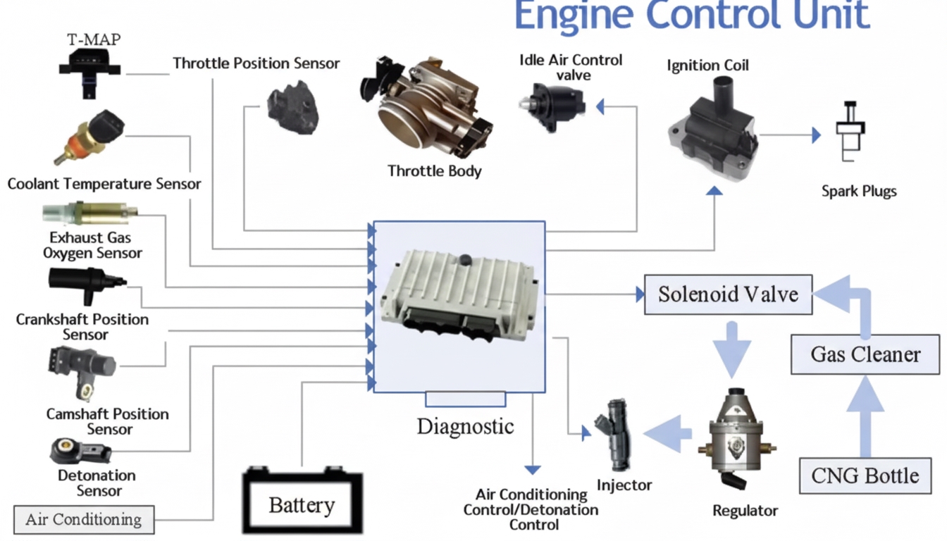 engine control diagram