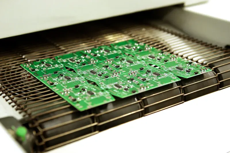 Using an oven for PCB drying