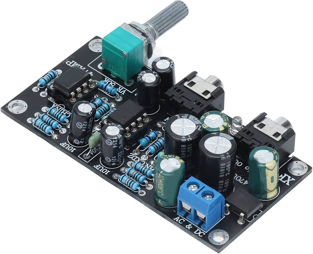 Noise-Free Audio Amplifier PCB