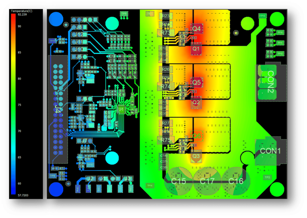 Thermal Simulation Heat Map